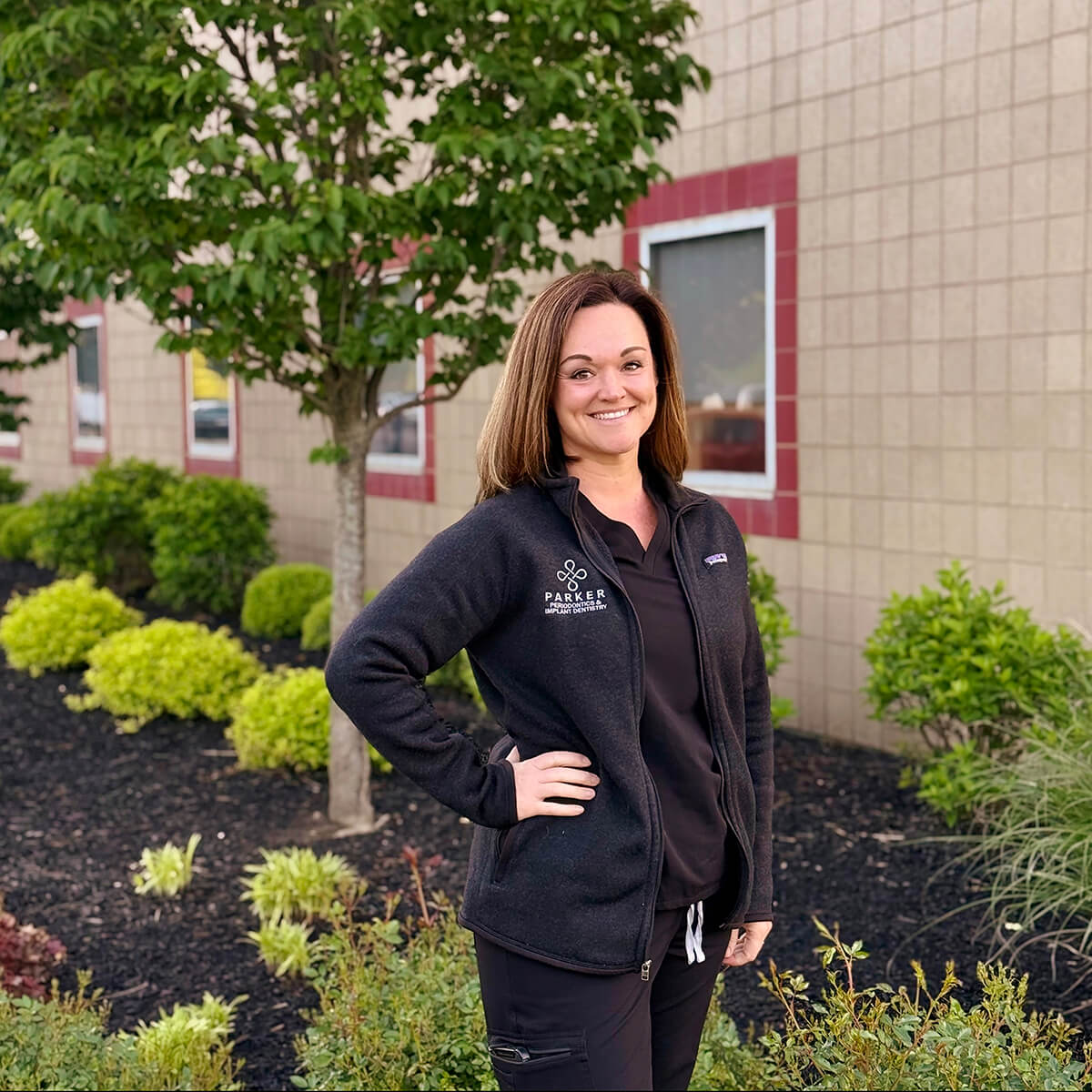 Ashley's profile photo with Parker Periodontics and Implant Dentistry